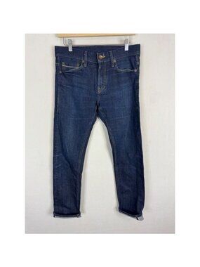 People for Peace Mens Selvedge Denim Jeans Indigo Blue Made in USA Size 30x30
